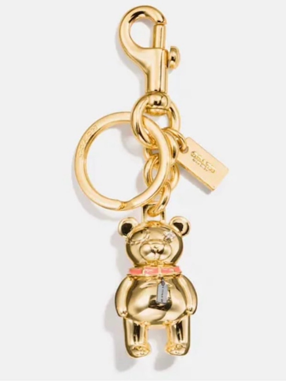 Coach 3D Bear Bag Charm